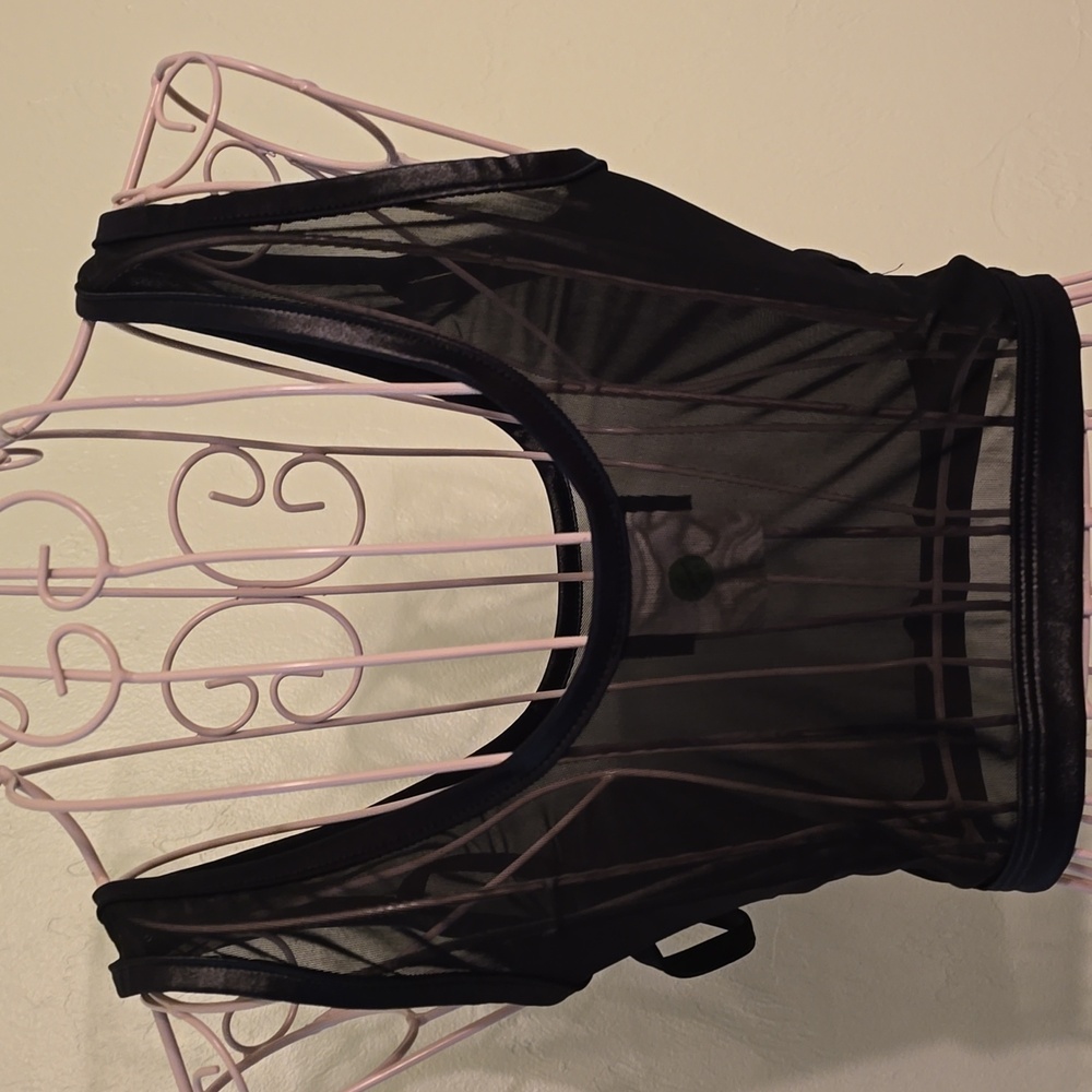 Blackmilk Sheer Strappy Shibari Crop M - Picture 3 of 3